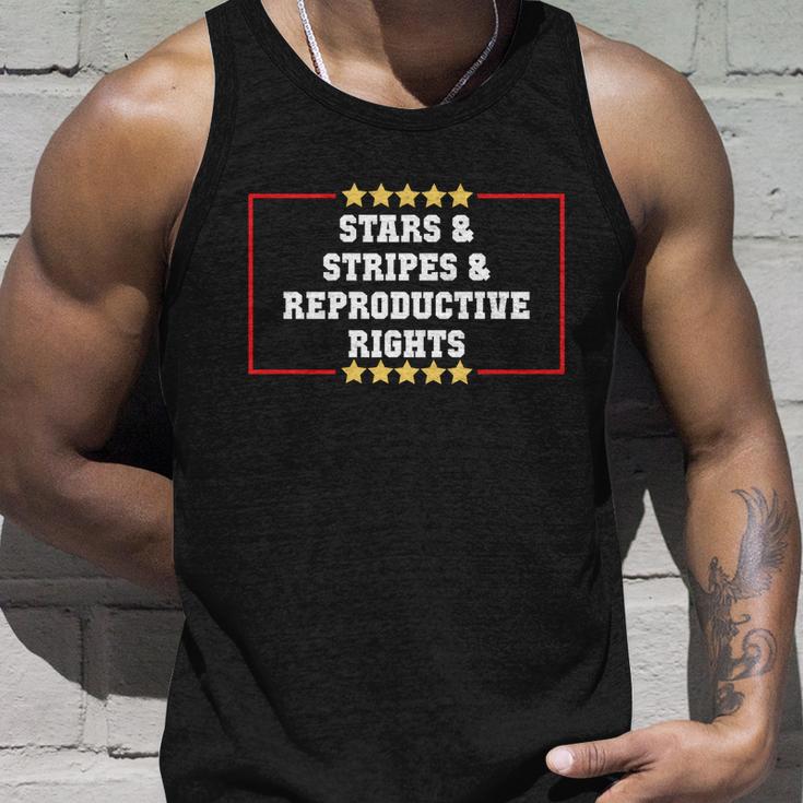 Stars Stripes Reproductive Rights American Flag 4Th Of July Gift Unisex Tank Top Gifts for Him