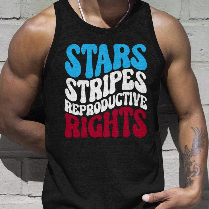 Stars Stripes Reproductive Rights Feminist Usa Pro Choice Unisex Tank Top Gifts for Him