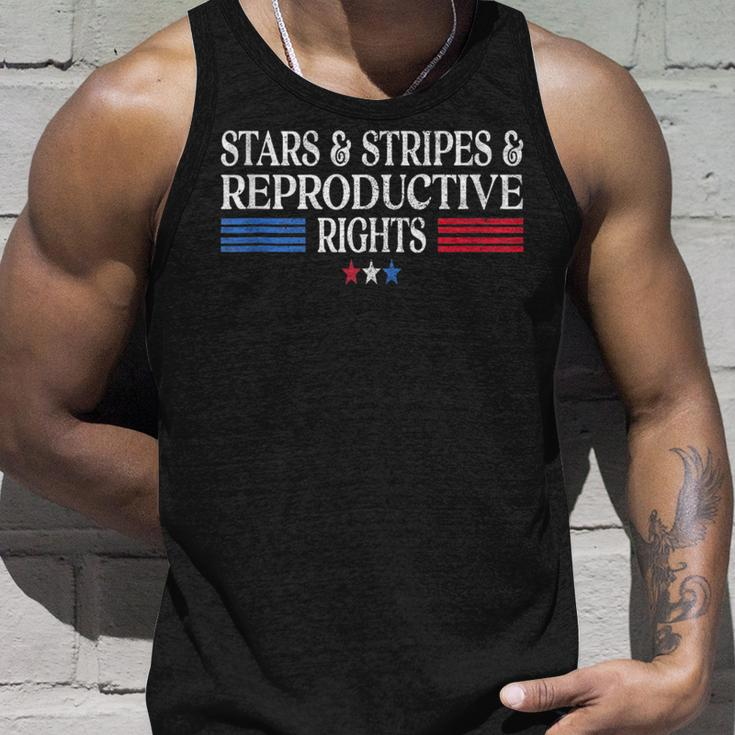 Stars Stripes Reproductive Rights Patriotic 4Th Of July V8 Unisex Tank Top Gifts for Him