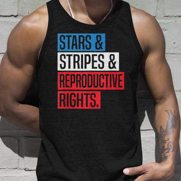 Stars Stripes And Reproductive Rights Pro Choice 4Th Of July Tank Top Gifts for Him