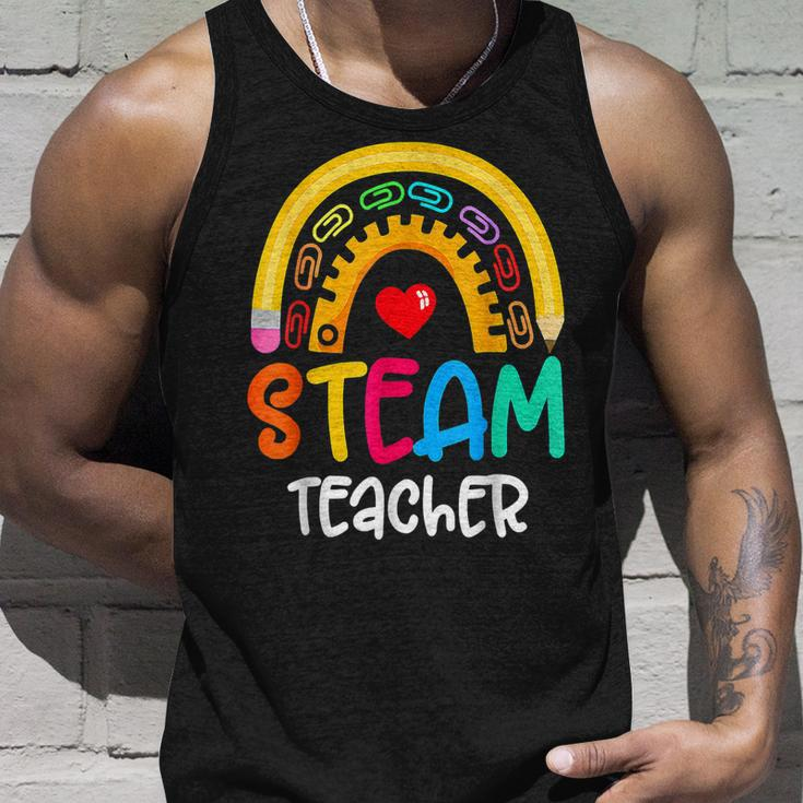 Steam Teacher Squad Team Crew Back To School Stem Special Unisex Tank Top Gifts for Him