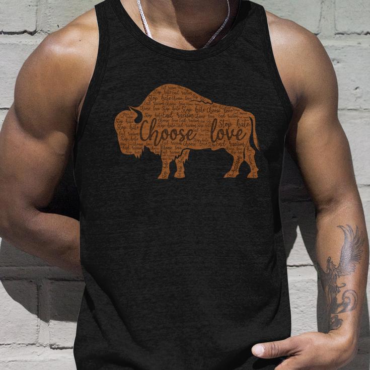 Stop Hate End Racism Choose Love Gift Pray For Buffalo Strong Gift V3 Unisex Tank Top Gifts for Him