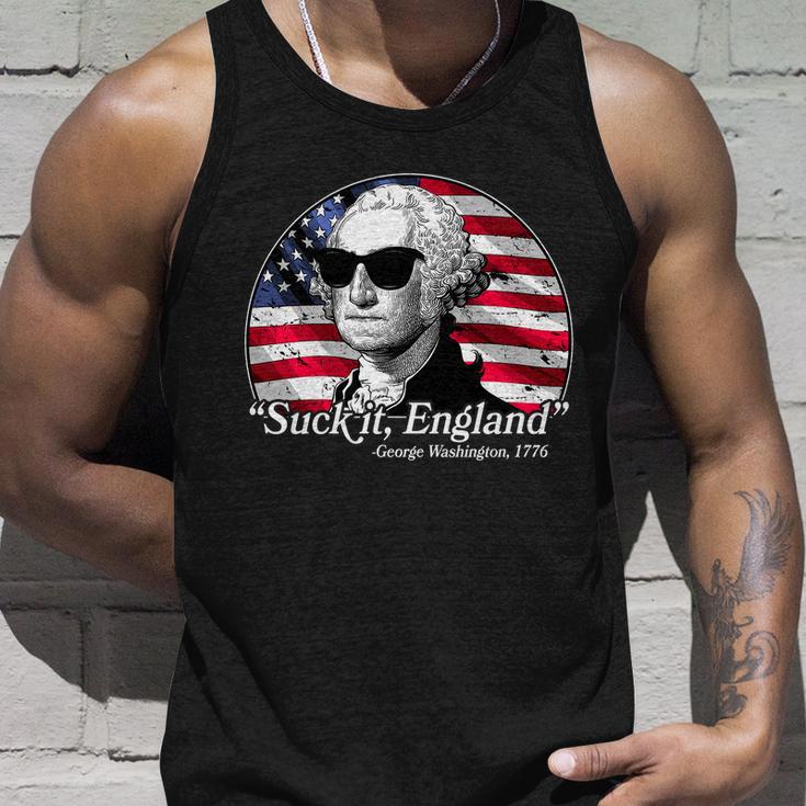 Suck It England George Washington 1776 Tshirt Unisex Tank Top Gifts for Him