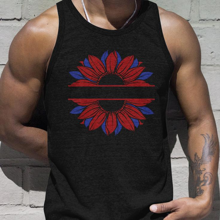 Sunflower American Flag 4Th Of July Independence Day Patriotic V3 Unisex Tank Top Gifts for Him