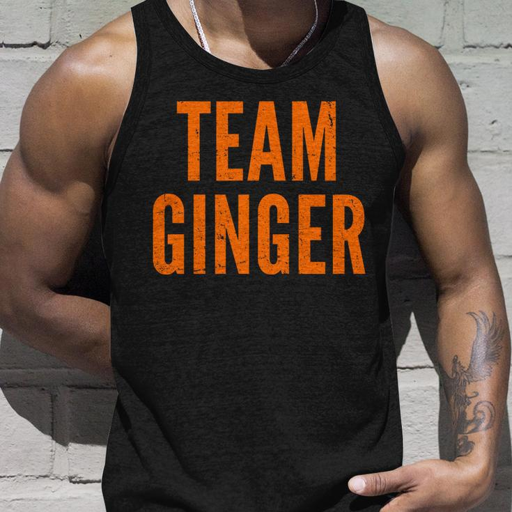 Team Ginger Tshirt Unisex Tank Top Gifts for Him
