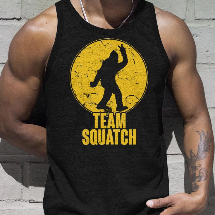 Team Squatch Bigfoot Sasquatch Unisex Tank Top Gifts for Him