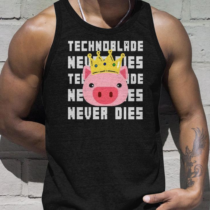 Technoblade Never Dies Technoblade Dream Smp Gift Unisex Tank Top Gifts for Him