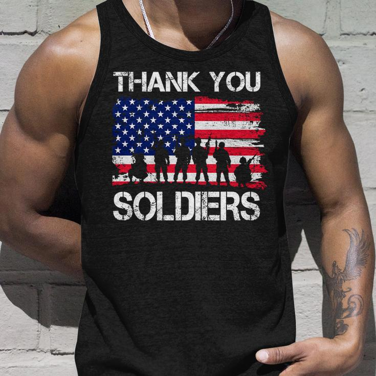 Thank You Soldiers Tshirt Unisex Tank Top Gifts for Him