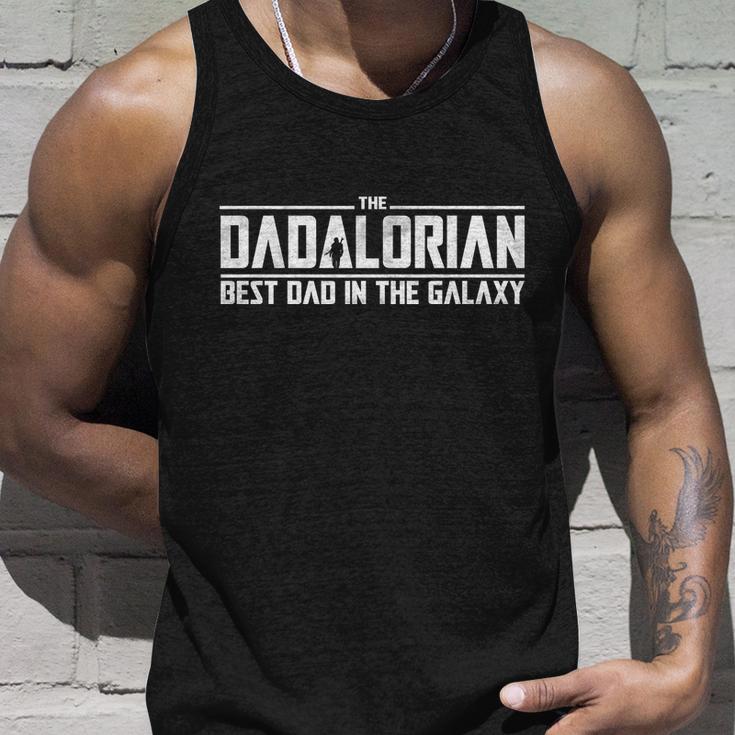 The Dadalorian Best Dad In The Galaxy Tshirt Unisex Tank Top Gifts for Him