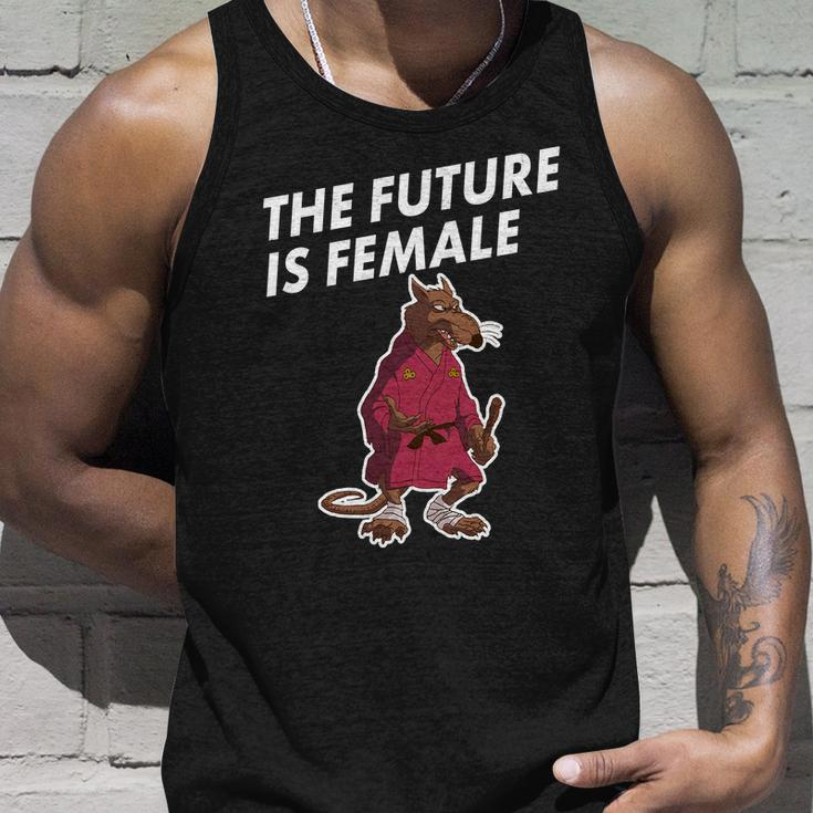 The Future Is Female Funny Splinter Meme Unisex Tank Top Gifts for Him