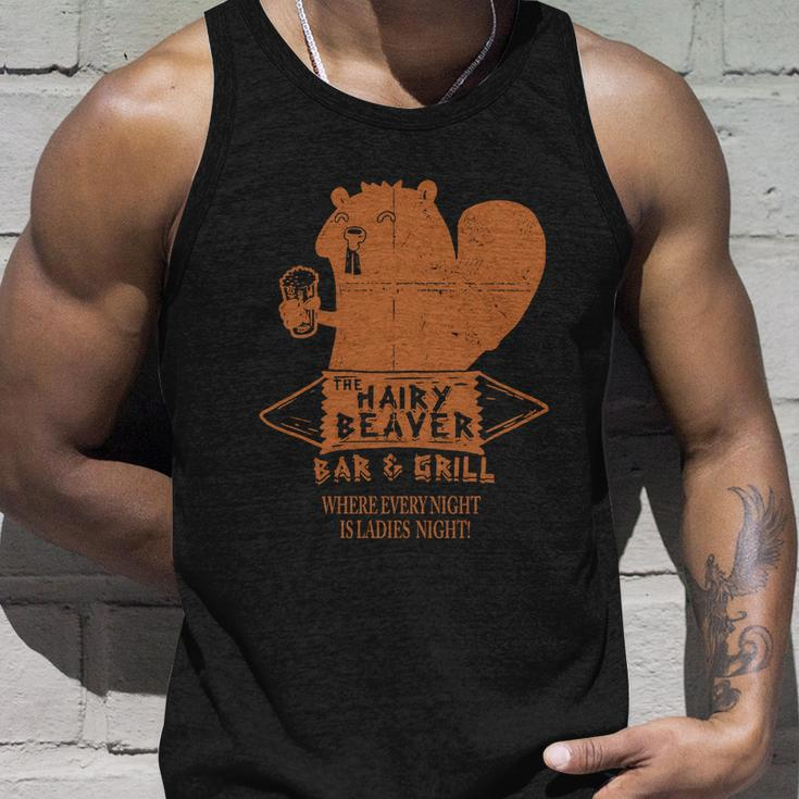 The Hairy Beaver Bar Tshirt Unisex Tank Top Gifts for Him