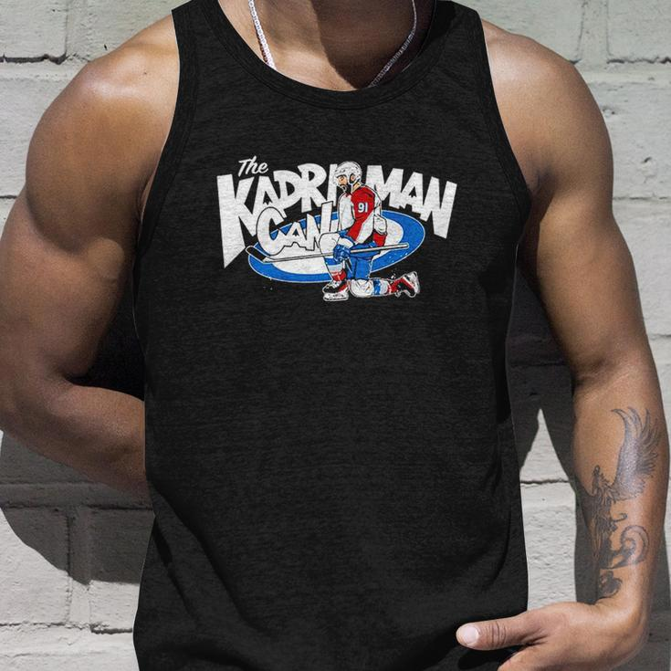The Kadri Man Can Hockey Player Unisex Tank Top Gifts for Him