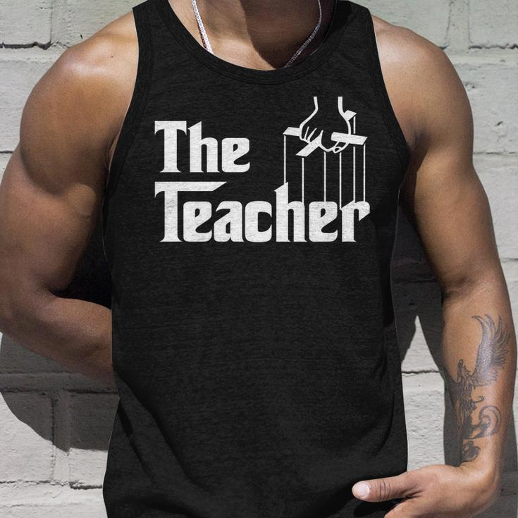 The Teacher Logo Tshirt Unisex Tank Top Gifts for Him
