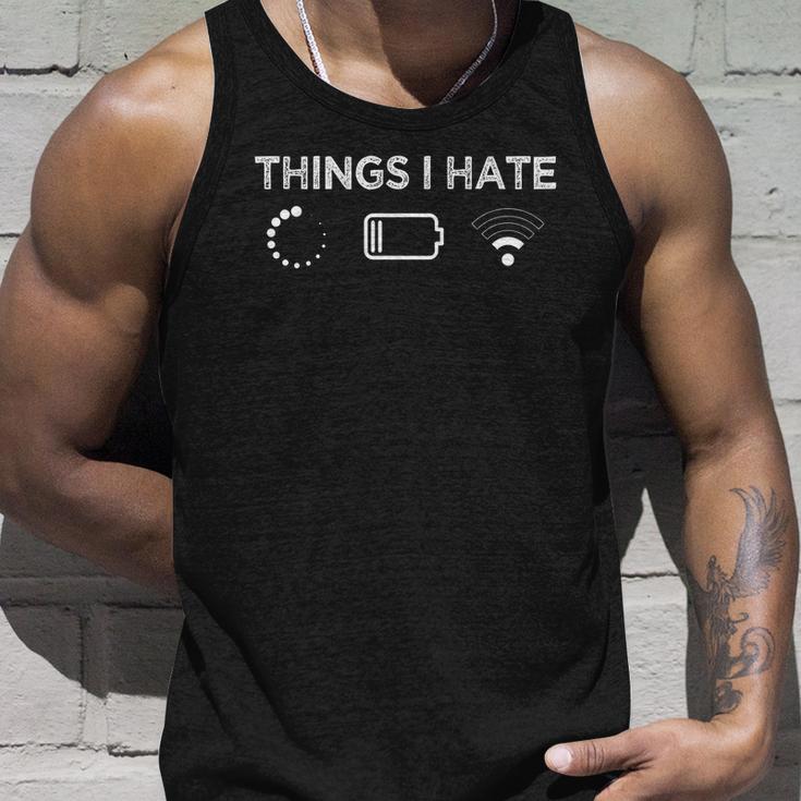 Things I Hate Programmer V3 Unisex Tank Top Gifts for Him