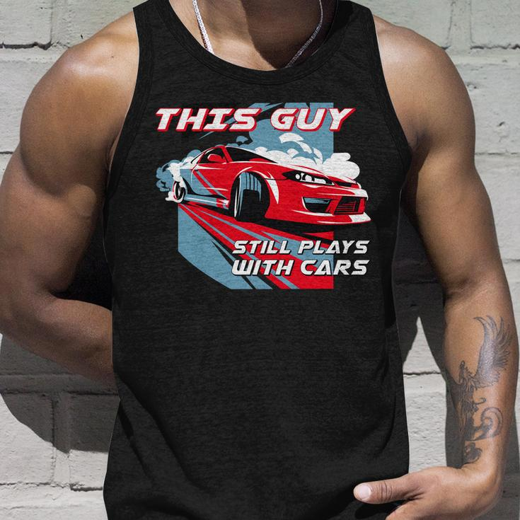 This Guy Still Plays With Cars Tshirt Unisex Tank Top Gifts for Him