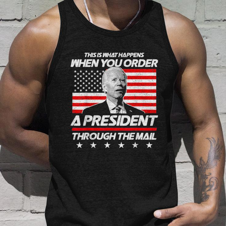 This Is What Happens When You Order A President Biden Unisex Tank Top Gifts for Him