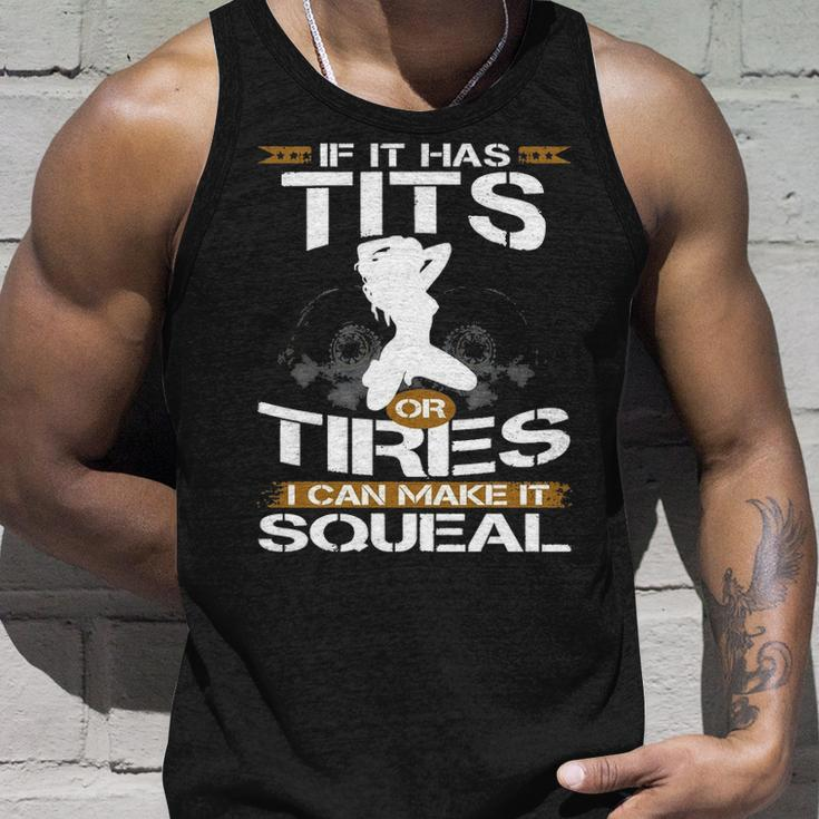 Tires Squeal Unisex Tank Top Gifts for Him