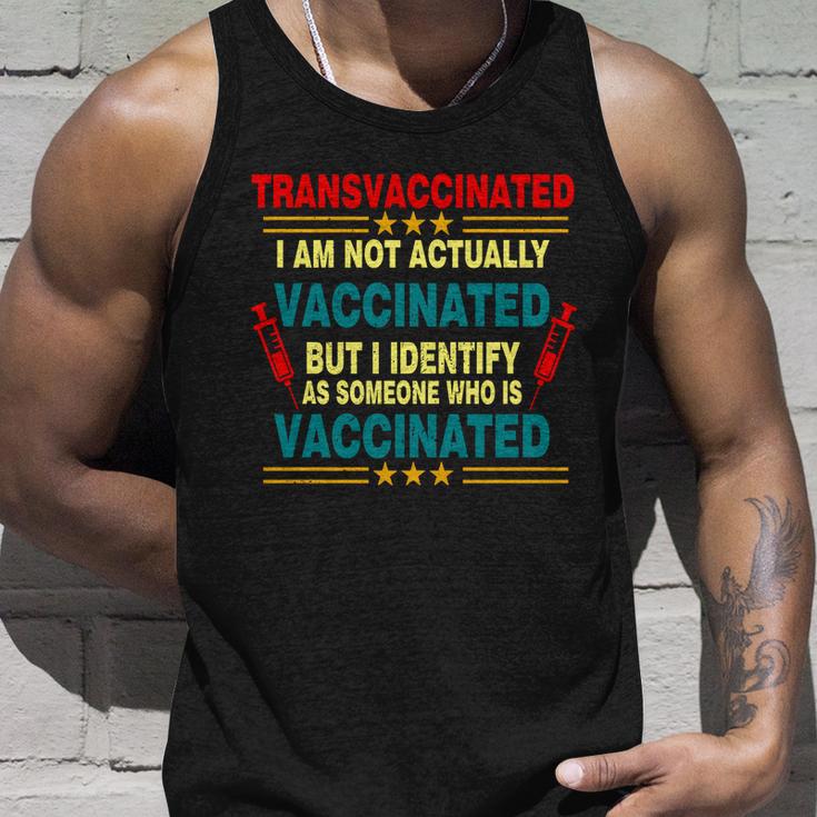 Transvaccinated Tshirt Unisex Tank Top Gifts for Him