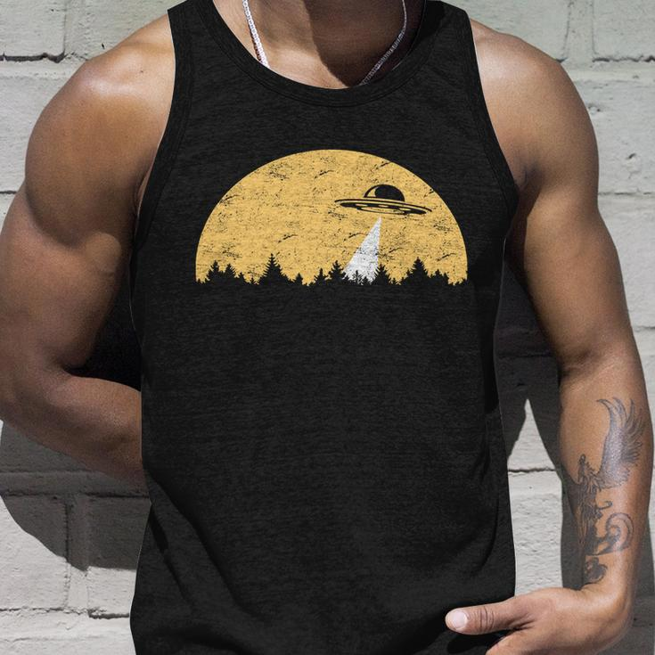 Ufo Moon Wilderness Tshirt Unisex Tank Top Gifts for Him