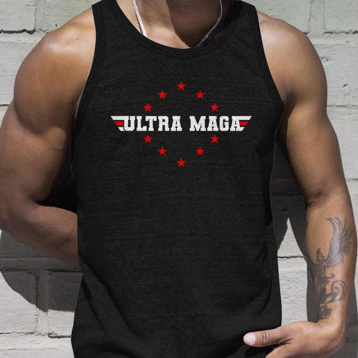Ultra Maga Anti Biden Parody Trump 2024 Tshirt Unisex Tank Top Gifts for Him