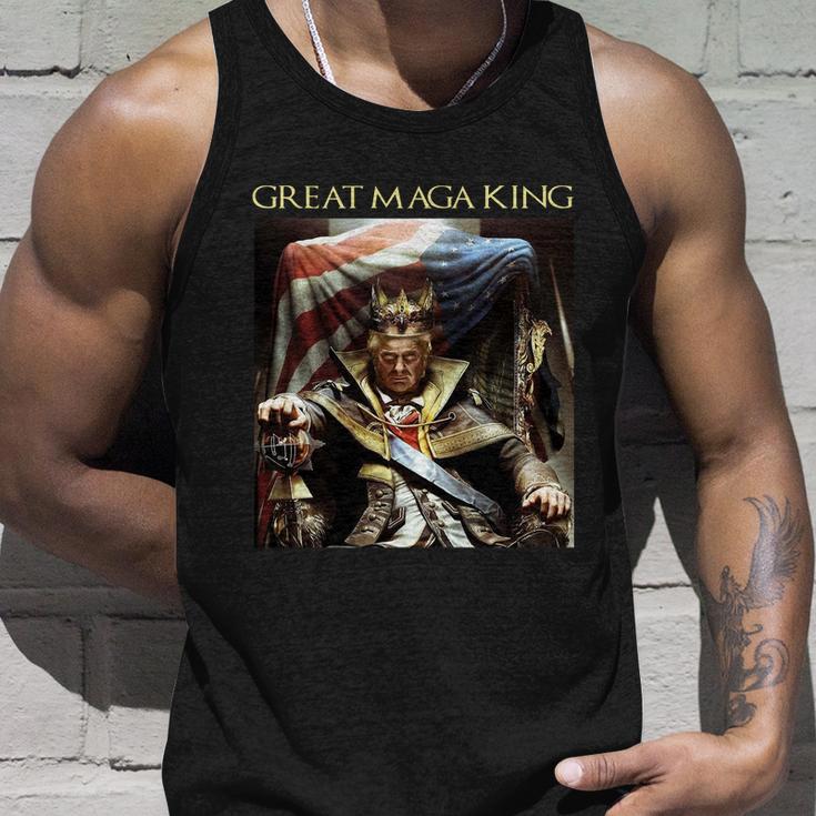 Ultra Maga Maga King The Great Maga King Tshirt V4 Unisex Tank Top Gifts for Him