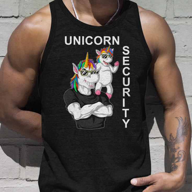 Unicorn Security V3 Unisex Tank Top Gifts for Him