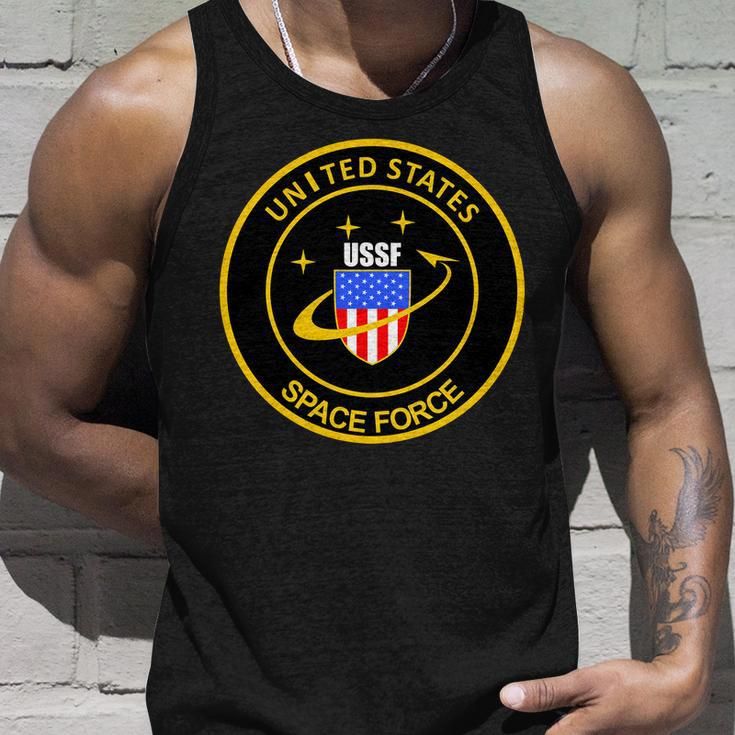 United States Space Force Ussf Tshirt Unisex Tank Top Gifts for Him
