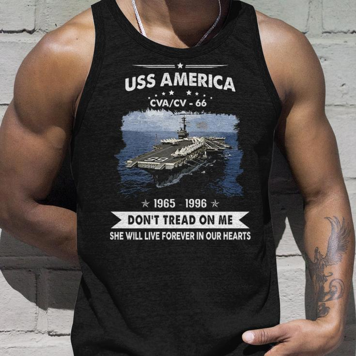 Uss America Cv 66 Cva 66 Front Unisex Tank Top Gifts for Him