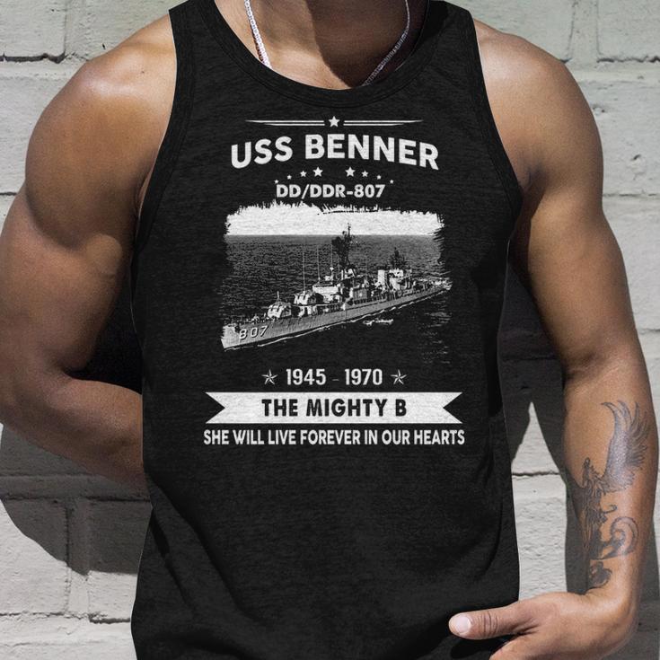 Uss Benner Dd 807 Ddr Unisex Tank Top Gifts for Him