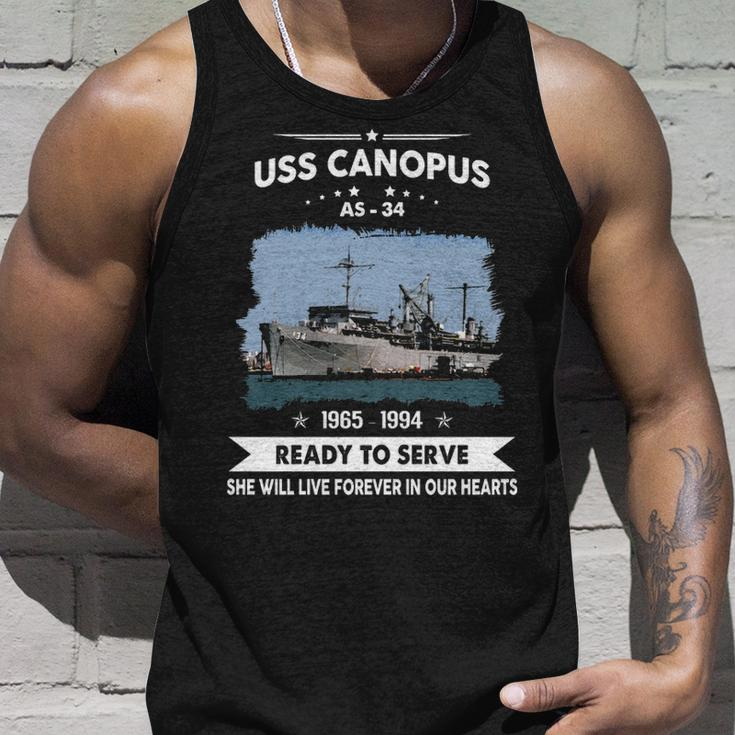 Uss Canopus As Unisex Tank Top Gifts for Him