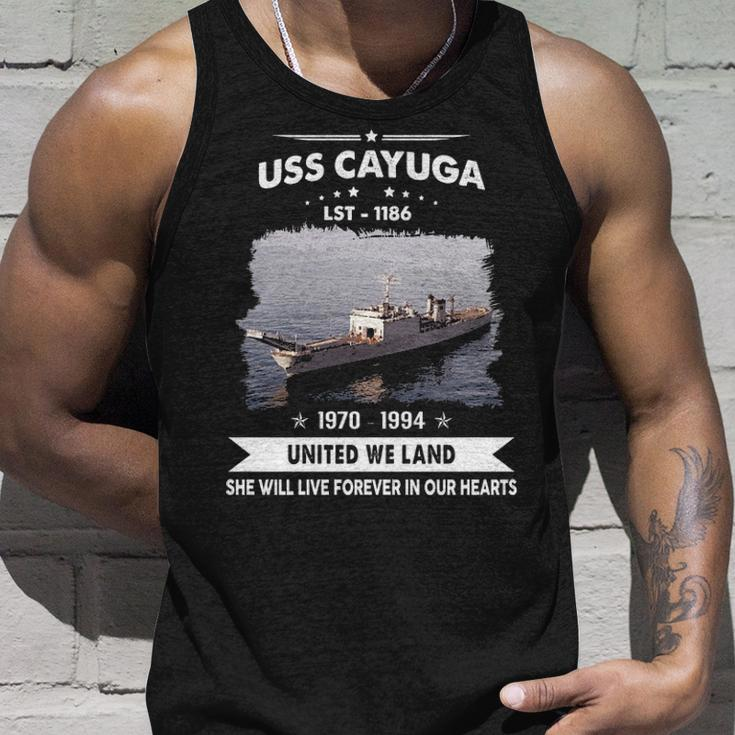 Uss Cayuga Lst V2 Unisex Tank Top Gifts for Him