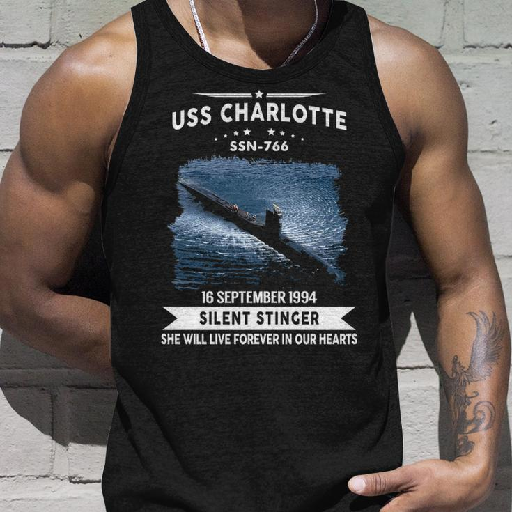 Uss Charlotte Ssn Unisex Tank Top Gifts for Him