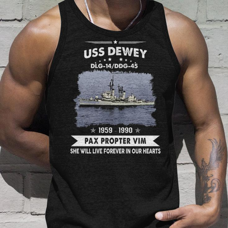 Uss Dewey Ddg 45 Dlg Unisex Tank Top Gifts for Him