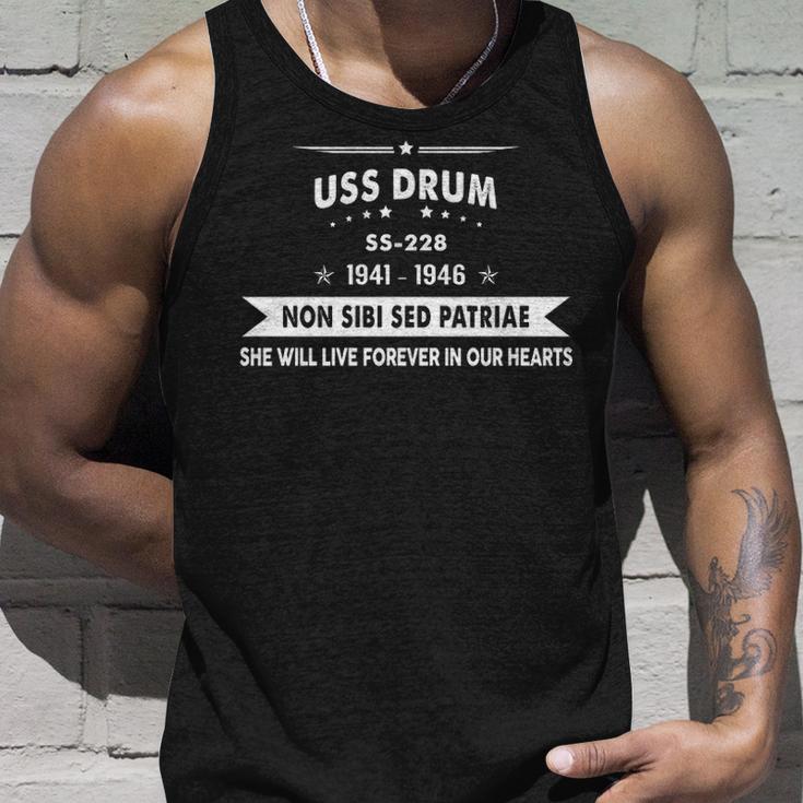 Uss Drum Ss Unisex Tank Top Gifts for Him