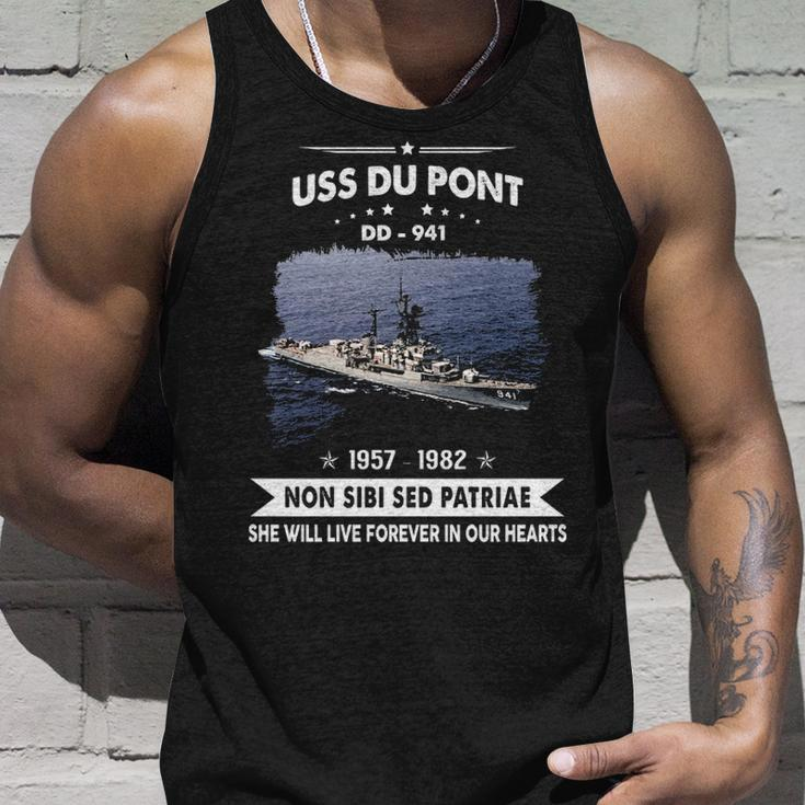 Uss Du Pont Dd 941 Uss Dupont Dd- Unisex Tank Top Gifts for Him