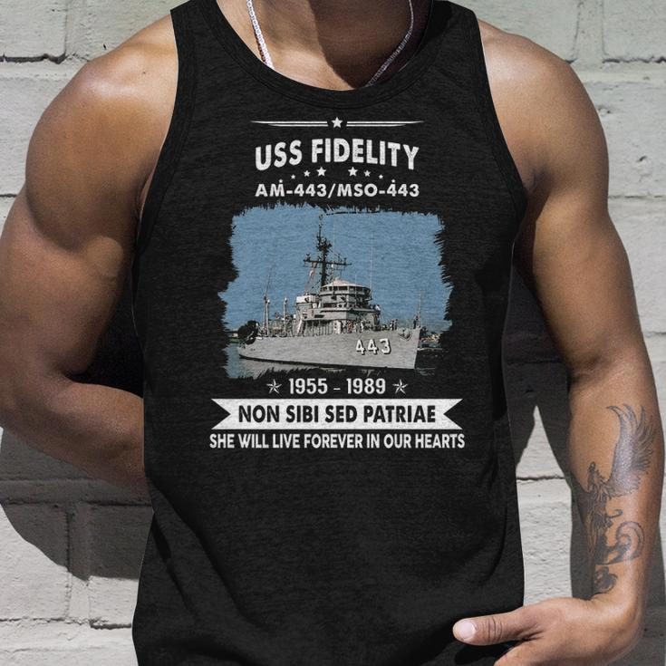 Uss Fidelity Mso Unisex Tank Top Gifts for Him