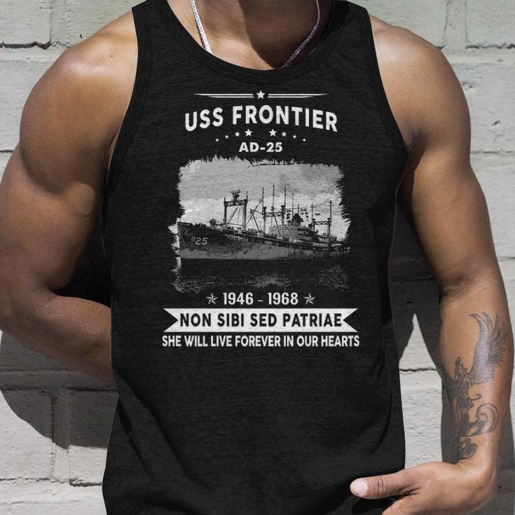 Uss Frontier Ad Unisex Tank Top Gifts for Him
