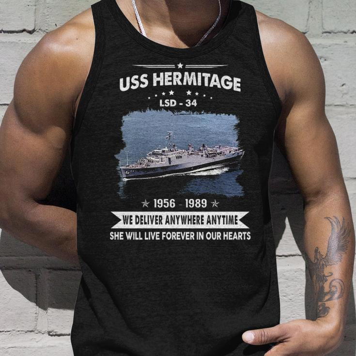 Uss Hermitage Lsd Unisex Tank Top Gifts for Him