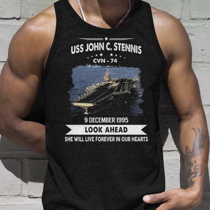 Uss John C Stennis Cvn V3 Unisex Tank Top Gifts for Him