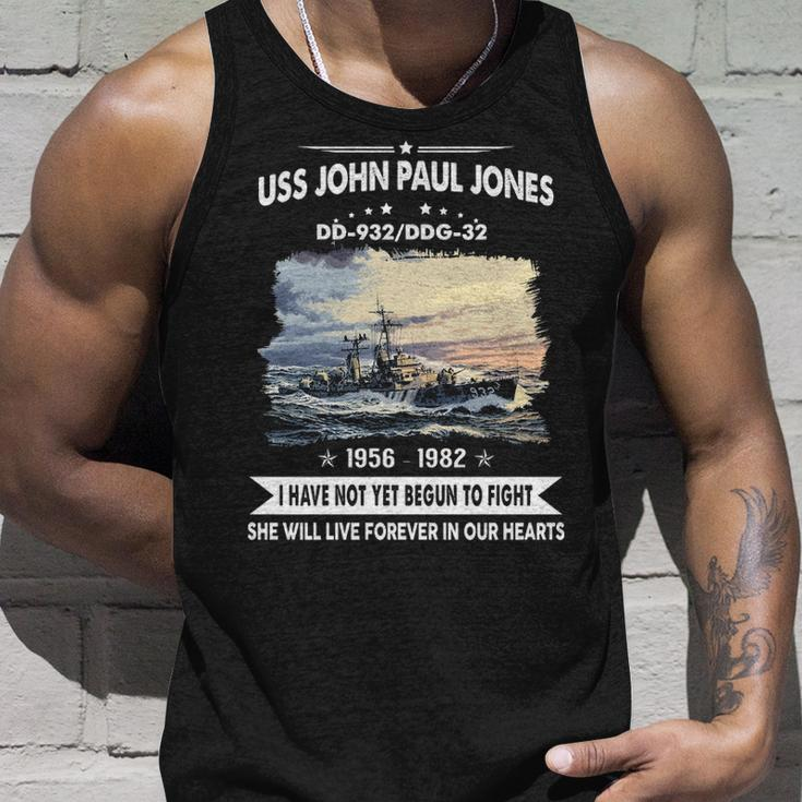 Uss John Paul Jones Ddg V3 Unisex Tank Top Gifts for Him