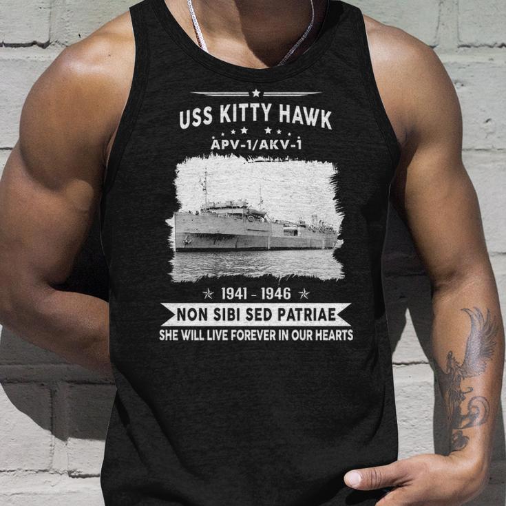 Uss Kitty Hawk Akv Unisex Tank Top Gifts for Him