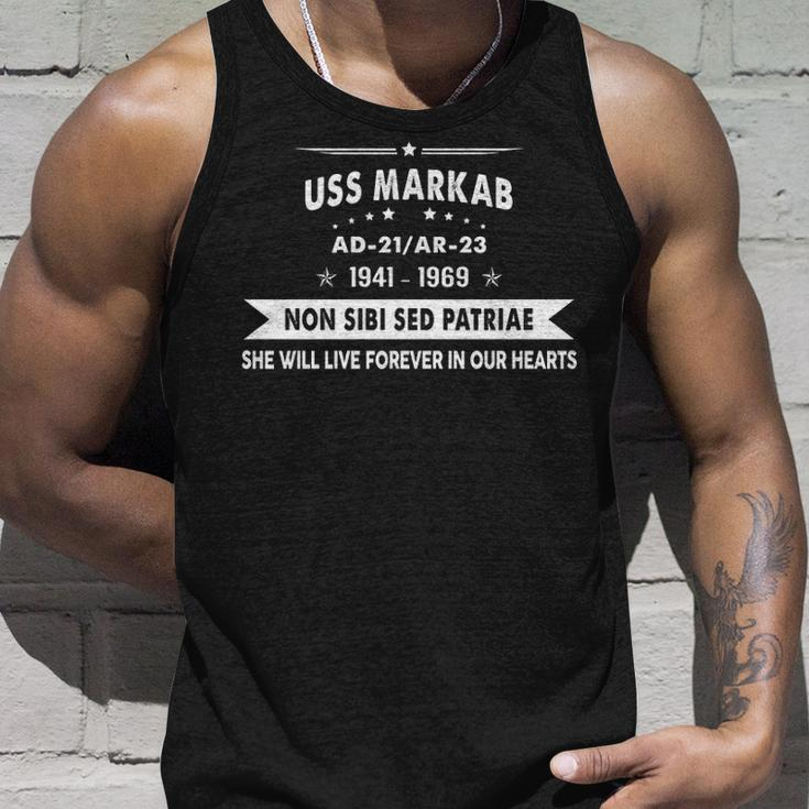 Uss Markab Ad Unisex Tank Top Gifts for Him