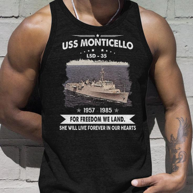 Uss Monticello Lsd V2 Unisex Tank Top Gifts for Him
