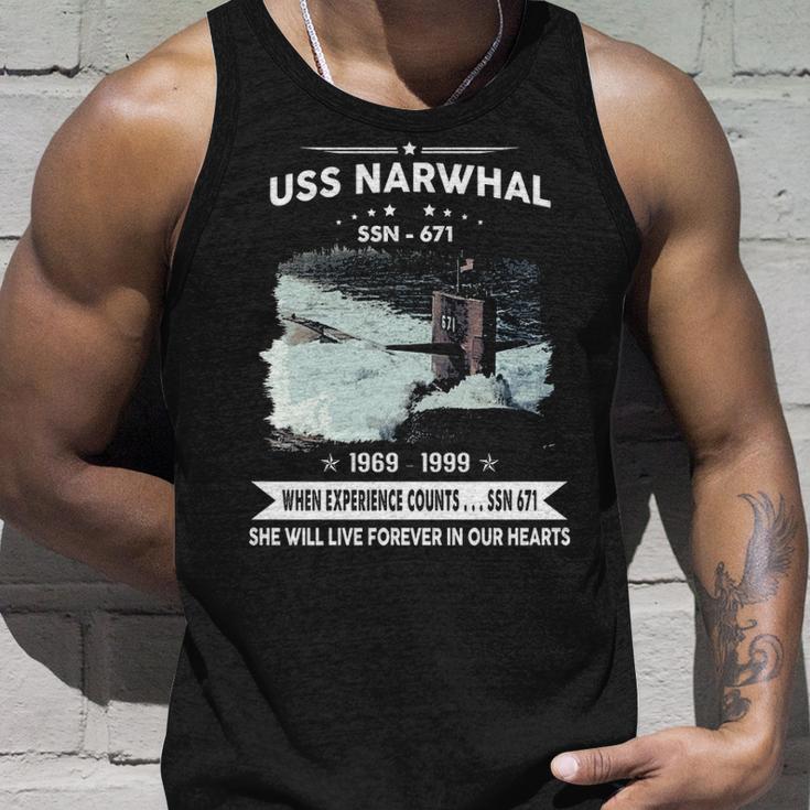 Uss Narwhal Ssn Unisex Tank Top Gifts for Him