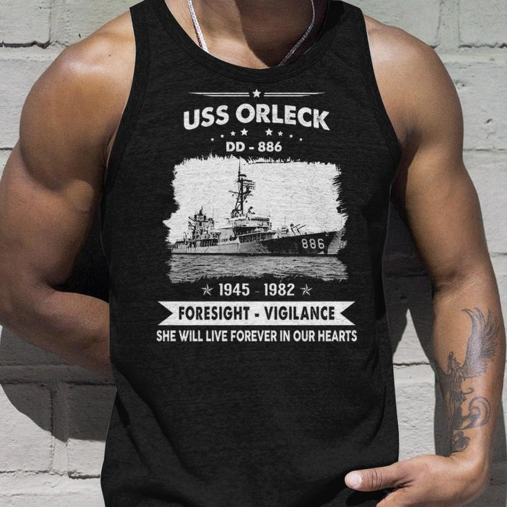 Uss Orleck Dd Unisex Tank Top Gifts for Him
