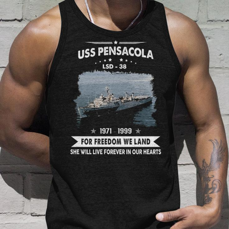 Uss Pensacola Lsd V2 Unisex Tank Top Gifts for Him