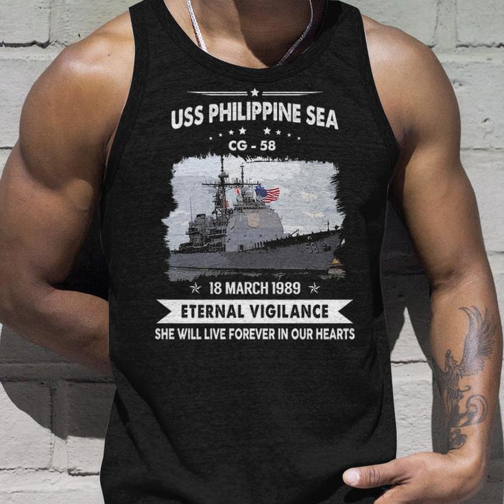 Uss Philippine Sea Cg V2 Unisex Tank Top Gifts for Him