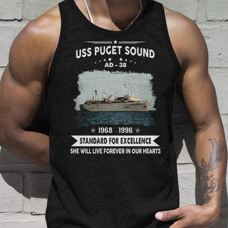 Uss Puget Sound Ad Unisex Tank Top Gifts for Him