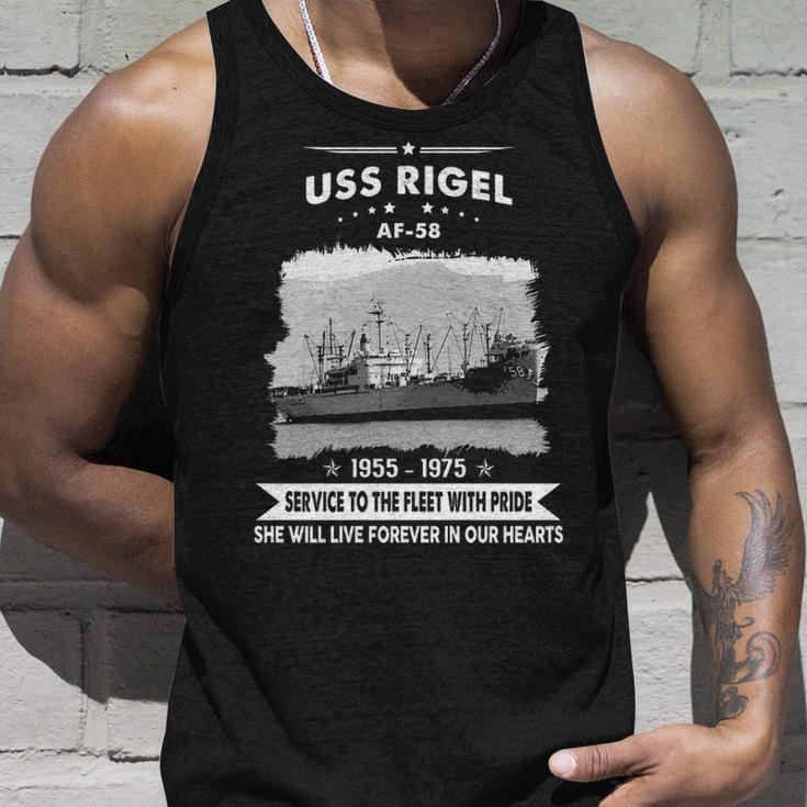 Uss Rigel Af Unisex Tank Top Gifts for Him