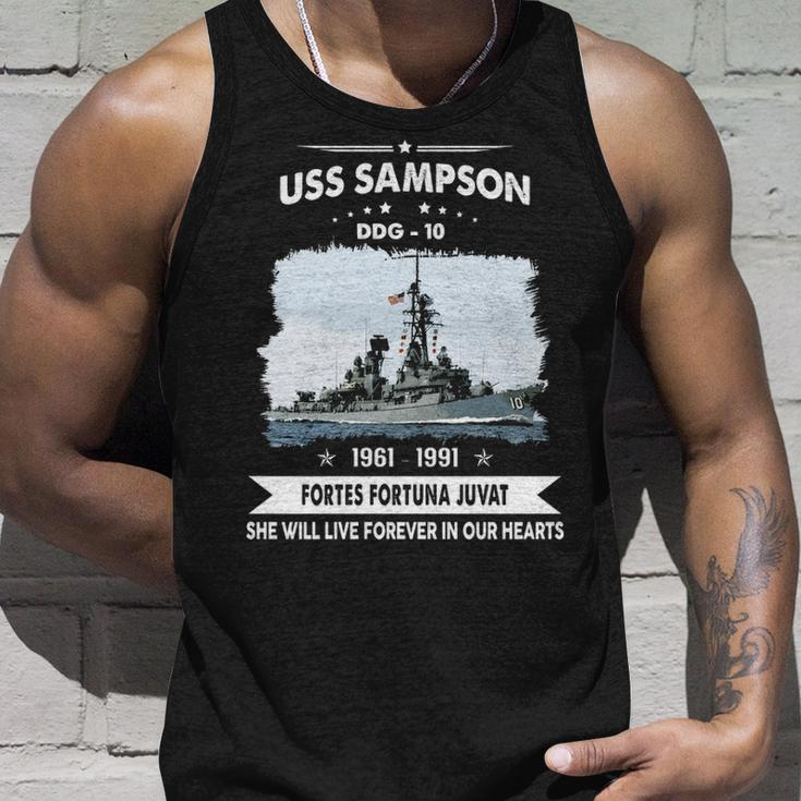 Uss Sampson Ddg V2 Unisex Tank Top Gifts for Him
